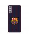 Fundaara Samsung Galaxy S21 FE del Barcelona Rayas Blaugrana - Licencia Oficial FC Barcelona