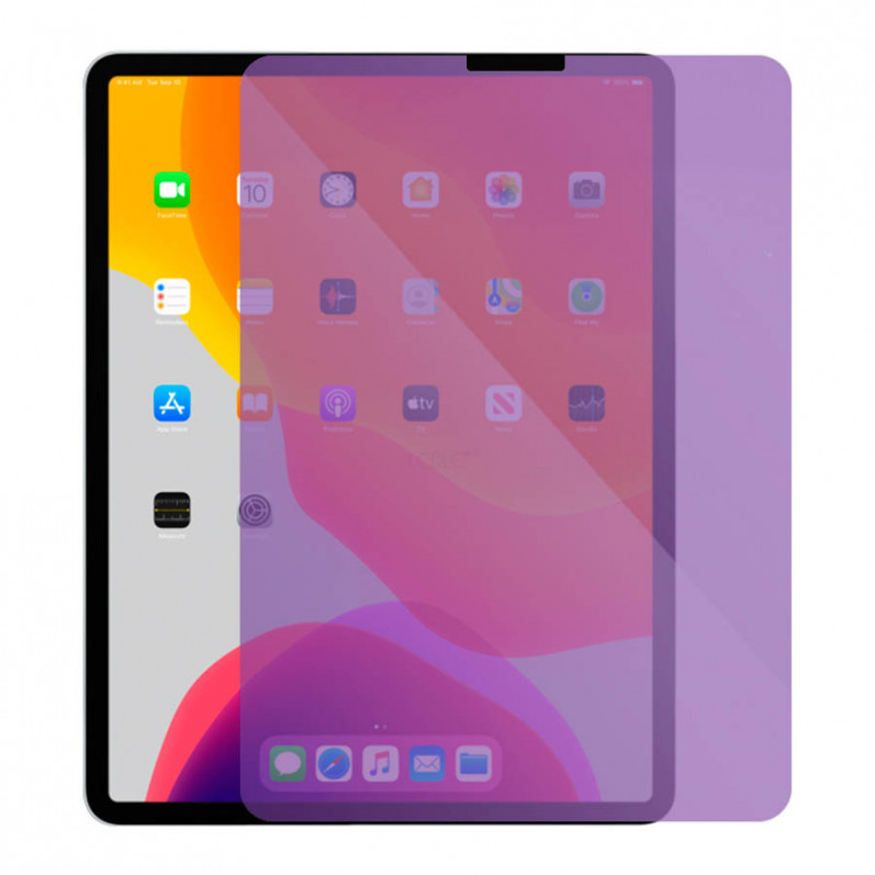 Sticlă completă anti-raze albastre pentru iPad Pro 12.5