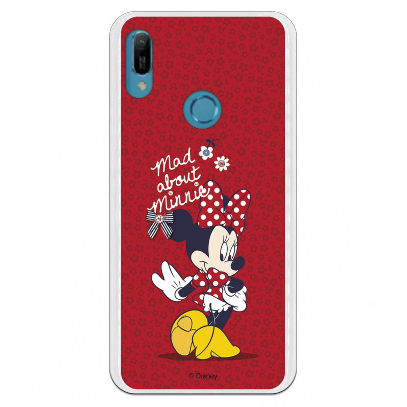 Carcasa Oficial Disney Minnie Mad about Minnie para Huawei Y6 2019- La Casa de las Carcasas