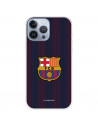 Funda para iPhone 13 Pro Max del Barcelona Rayas Blaugrana - Licencia Oficial FC Barcelona