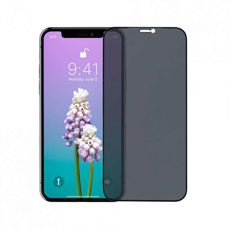 Geam securizat Anti-Spyware complet pentru iPhone 11 Pro Max