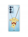 Funda para Oppo Reno6 Pro Oficial de Disney Winnie  Columpio - Winnie The Pooh