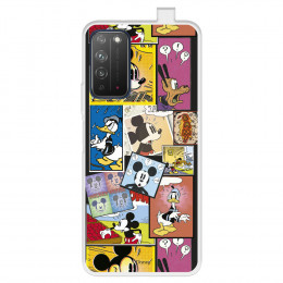 Funda para Huawei Honor X10 5G Oficial de Disney Mickey Comic - Clásicos Disney