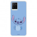 Funda para Vivo Y21S Oficial de Disney Stitch Azul - Lilo & Stitch