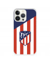 Funda para iPhone 13 Pro del Atleti Escudo Fondo Atletico - Licencia Oficial Atlético de Madrid