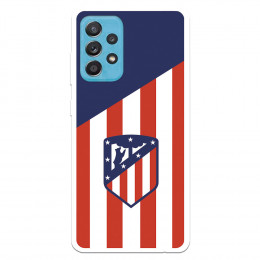 Funda para Samsung Galaxy A52S 5G del Atleti Escudo Fondo Atletico - Licencia Oficial Atlético de Madrid