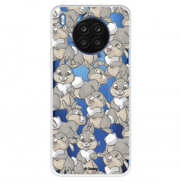 Funda para Huawei Honor 50 Lite Oficial de Disney Tambor Patrones - Bambi