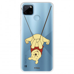 Funda para Realme C21Y Oficial de Disney Winnie  Columpio - Winnie The Pooh