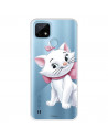 Coperta pentru Realme C21 Silueta oficială Disney Marie - The Aristocats