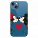 Carcasa oficială Disney Mickey și Minnie Kiss pentru iPhone 13 - Disney Classics