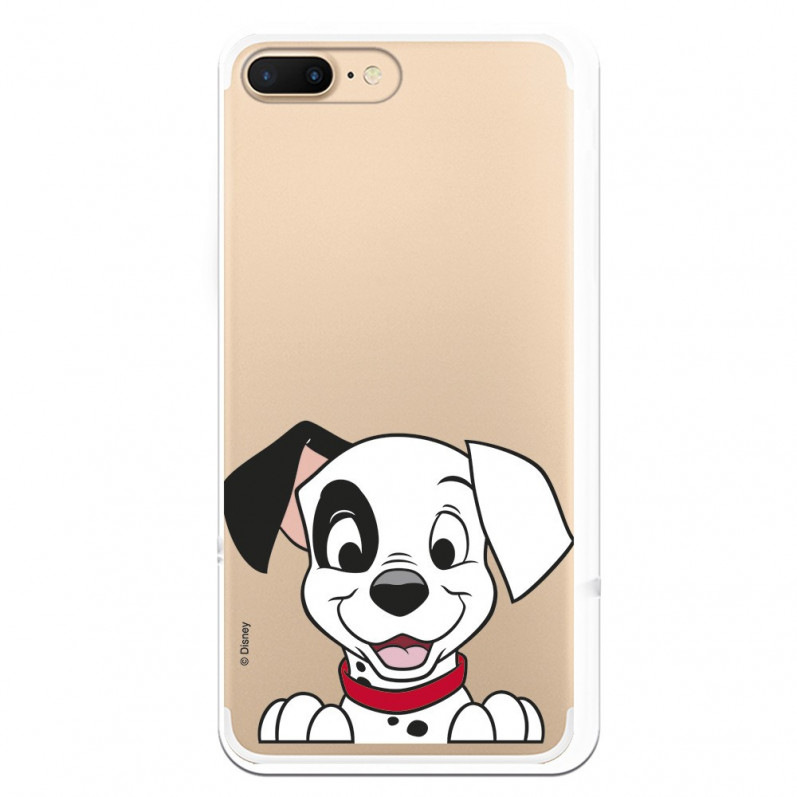 Husa oficială Disney Smile Smile Puppy Smile pentru iPhone 7 Plus - 101 Dalmatians