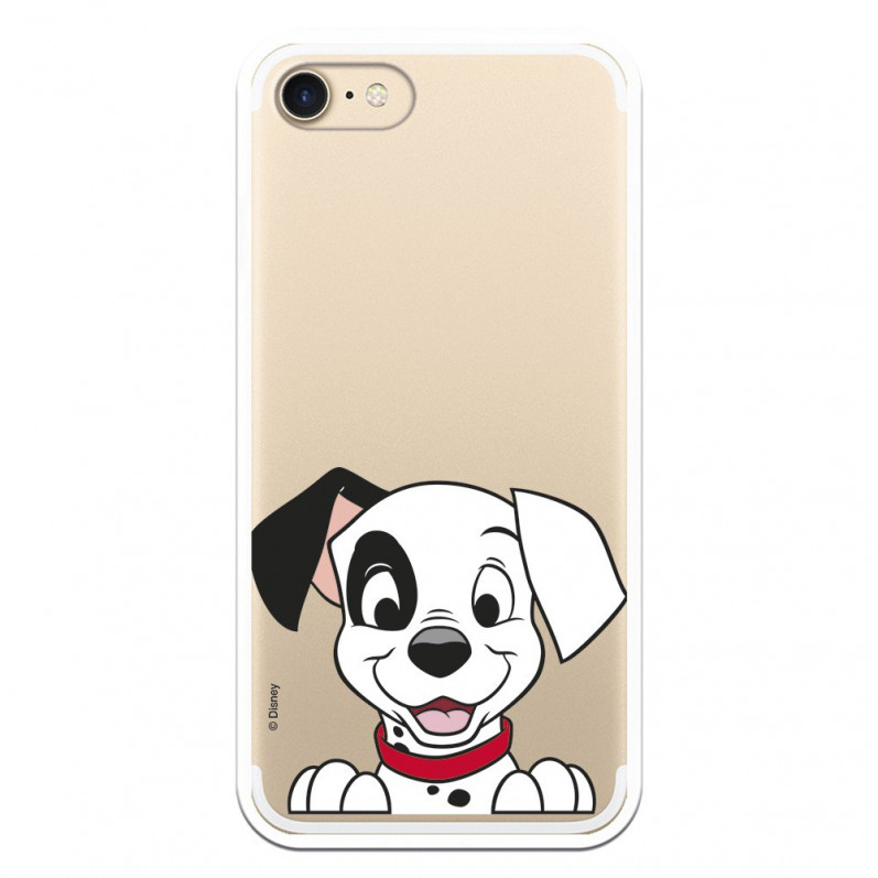 Husa oficială Disney Smile Smile Puppy Smile pentru iPhone 7 - 101 Dalmatians