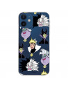 Carcasa oficială Disney Villains Pattern pentru iPhone 12 Pro - Disney Villains