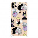 Carcasa oficială Disney Villains Pattern pentru iPhone XS Max - Disney Villains