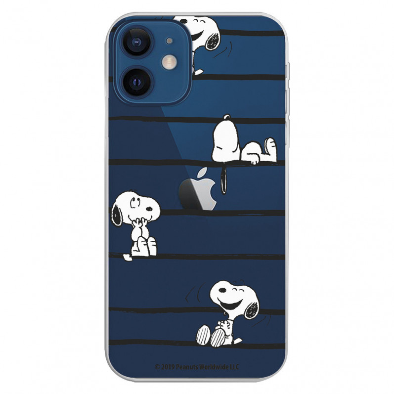 Official Peanuts Snoopy Stripe Oficial iPhone 12 Pro Case - Snoopy