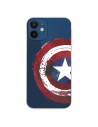 Oficial Marvel Capitanul America Capitanul America Scut transparent iPhone 12 Pro Case - Marvel