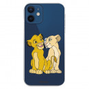 Carcasa oficială Disney Simba și Nala Silhouette pentru iPhone 12 Pro - The Lion King