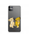 Carcasă oficială Disney Simba și Nala pentru iPhone 12 Pro - The Lion King