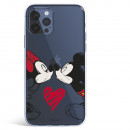 Carcasa oficială Disney Mickey și Minnie Kiss pentru iPhone 12 Pro Max - Disney Classics