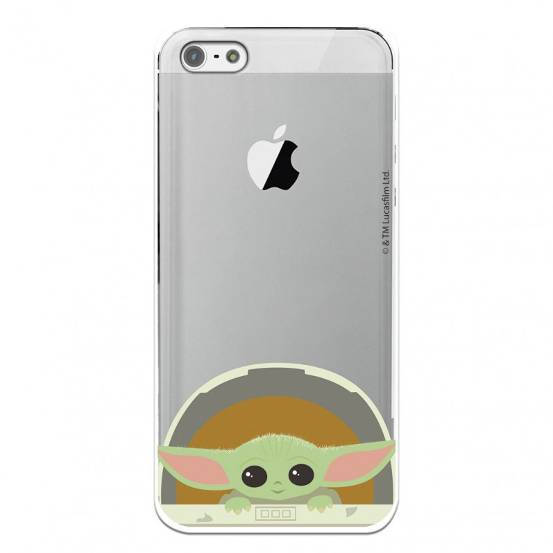 Oficial Star Wars Baby Yoda zâmbește oficial pentru iPhone 5 Case - Star Wars