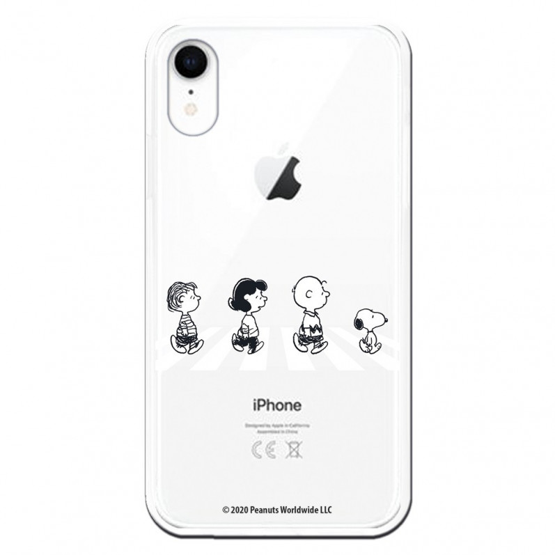 Caractere pietonale oficiale Peanuts Caractere pietonale iPhone XR Case - Snoopy