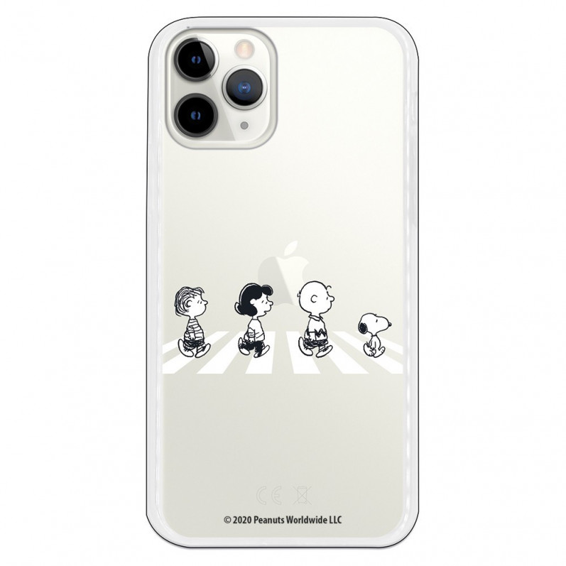 Caractere pietonale oficiale Peanuts Caractere pietonale iPhone 11 Pro Case - Snoopy