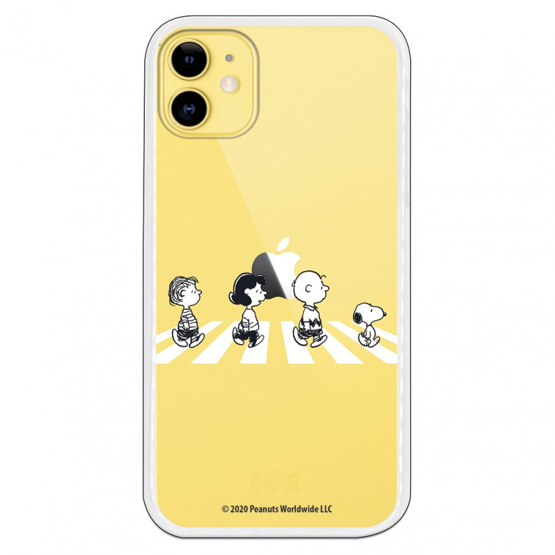 Caractere pietonale oficiale Peanuts Personaje iPhone 11 Case - Snoopy