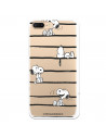 Official Peanuts Snoopy Snoopy Snoopy Stripes iPhone 7 Plus Case - Snoopy