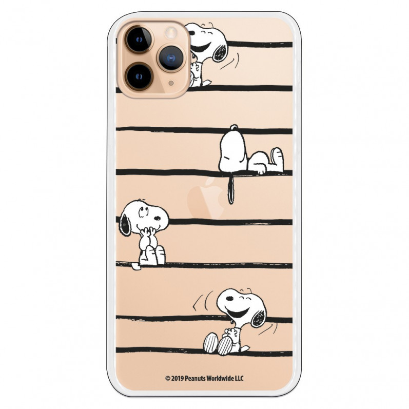 Carcasa oficială Peanuts Snoopy Snoopy pentru iPhone 11 Pro Max - Snoopy