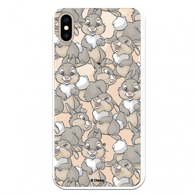 Carcasa oficială Disney Drum Patterns pentru iPhone XS Max - Bambi