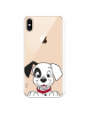 Husă oficială Disney Smile Smile Puppy Smile pentru iPhone XS Max - 101 Dalmațieni