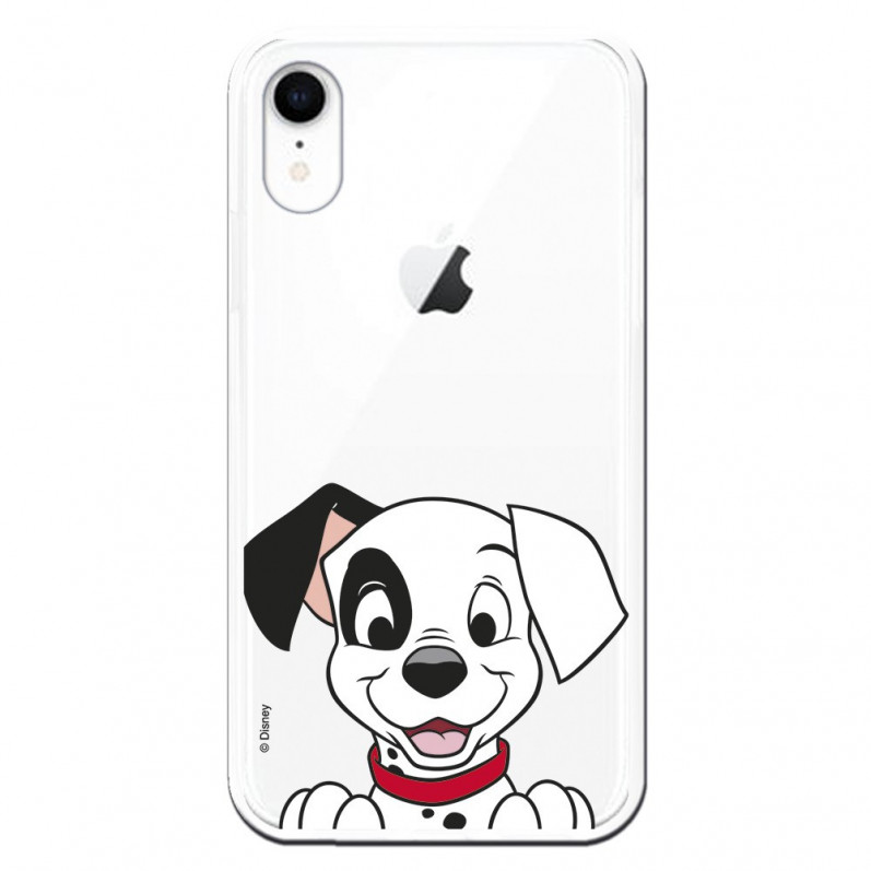 Husă oficială Disney Smile Smile Puppy Smile pentru iPhone XR - 101 Dalmațieni