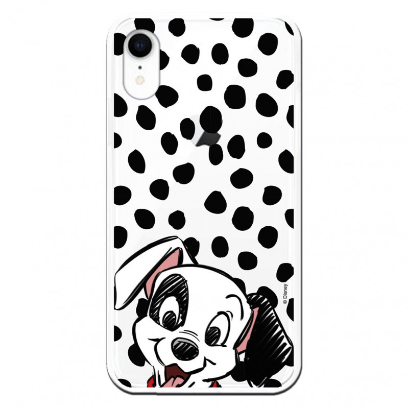 Carcasa oficială Disney Puppy Stain pentru iPhone XR - 101 Dalmatians