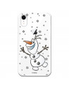 Husă transparentă oficială Disney Olaf pentru iPhone XR - Frozen