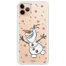 Carcasa oficială Disney Olaf Olaf Olaf transparentă pentru iPhone 11 Pro Max - Frozen