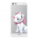 Carcasa oficială Disney Marie Silhouette Transparent Case pentru iPhone 5 - The Aristocats