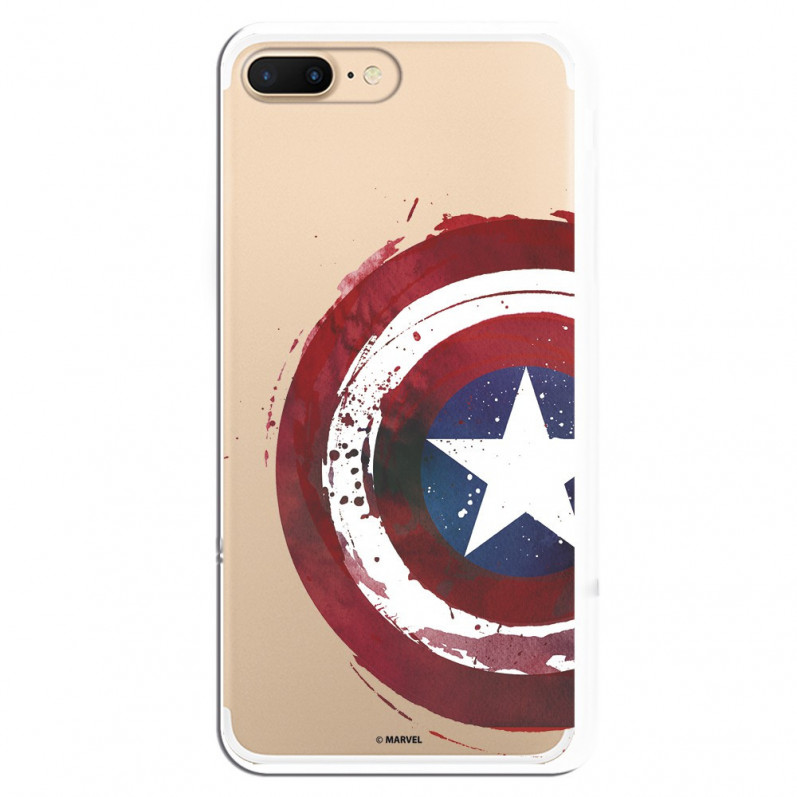 Cazul oficial Captain America Shield pentru iPhone 7 Plus