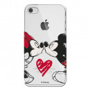 Carcasa oficială Disney Mickey și Minnie Kiss pentru iPhone 4S - Disney Classics