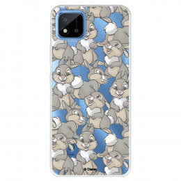 Funda para Realme 8i Oficial de Disney Tambor Patrones - Bambi