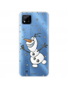 Funda para Realme 8i Oficial de Disney Olaf Transparente - Frozen