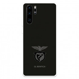 Funda para Huawei P30 Pro del Escudo Fondo Negro  - Licencia Oficial Benfica