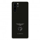 Funda para Huawei P30 Pro del Escudo Fondo Negro  - Licencia Oficial Benfica