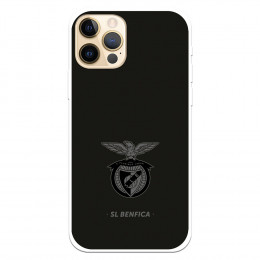 Funda para iPhone 12 del Escudo Fondo Negro  - Licencia Oficial Benfica