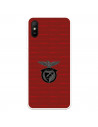 Funda para Xiaomi Redmi 9A del Escudo Fondo Granate  - Licencia Oficial Benfica