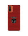 Funda para Xiaomi Redmi 9T del Escudo Fondo Granate  - Licencia Oficial Benfica