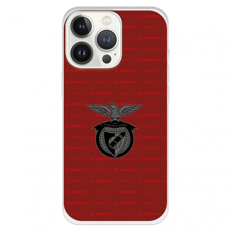 Funda para iPhone 13 Pro del Escudo Fondo Granate  - Licencia Oficial Benfica