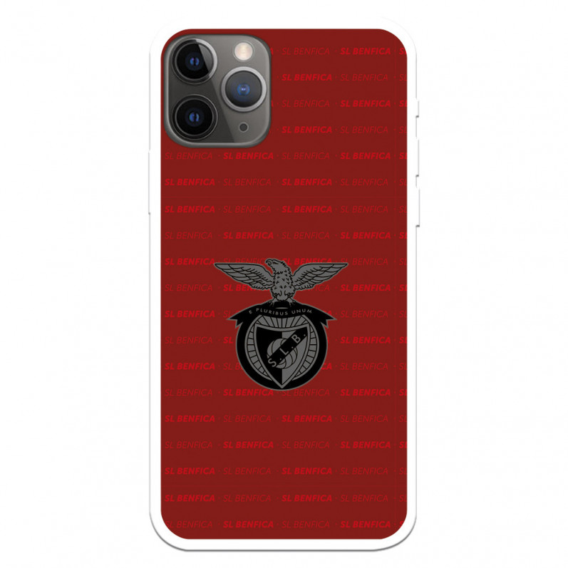 Funda para iPhone 11 Pro del Escudo Fondo Granate  - Licencia Oficial Benfica