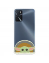 Husă pentru Oppo A16s Official Star Wars Baby Yoda Smiles - The Mandalorian