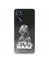 Husă pentru Oppo A16 Oficial Star Wars Darth Vader Fond negru - Star Wars