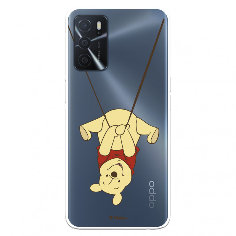 Funda para Oppo A54s Oficial de Disney Winnie  Columpio - Winnie The Pooh